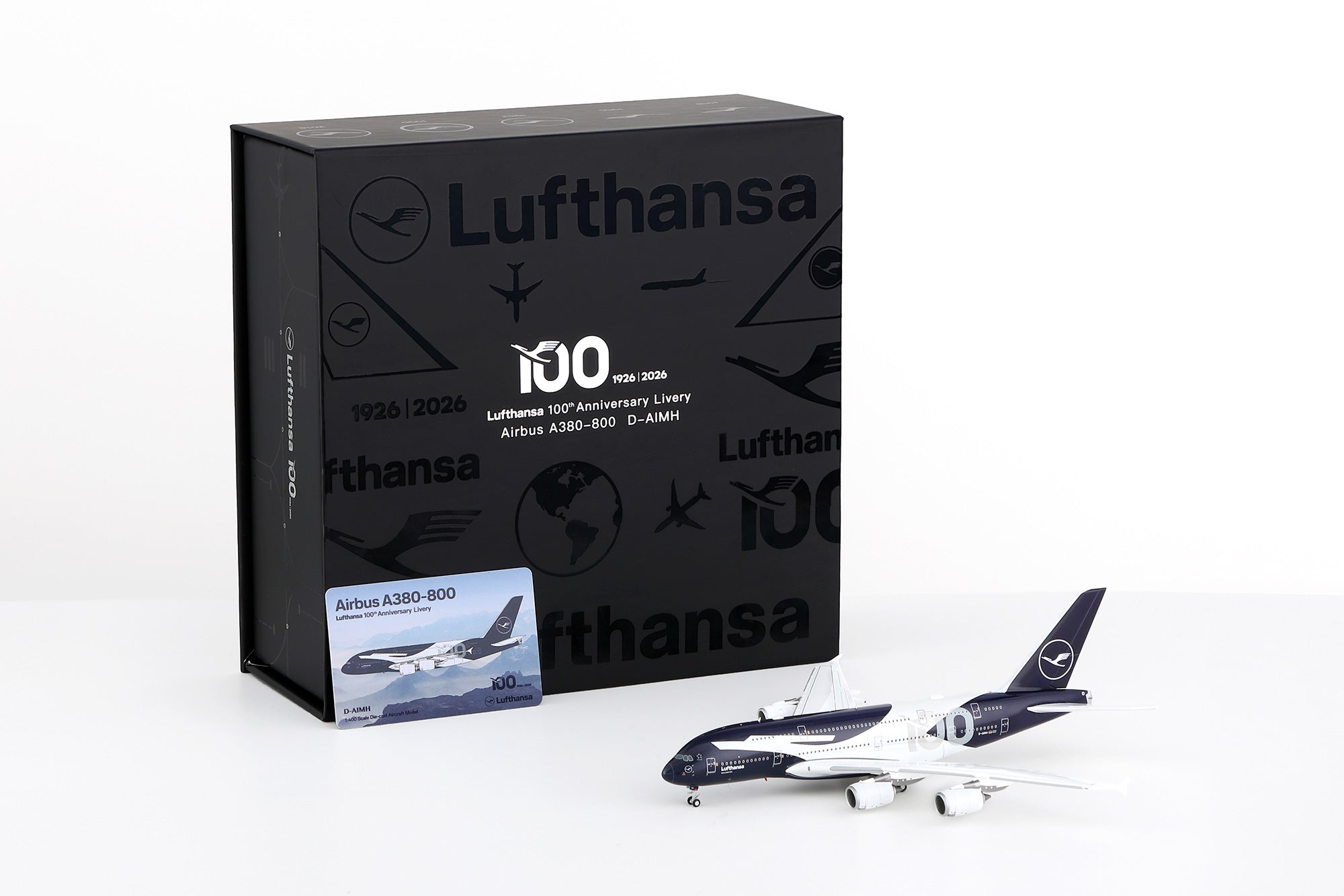 1/400 Lufthansa A380 D-AIMH "100th"Anniversary A580901 - cover